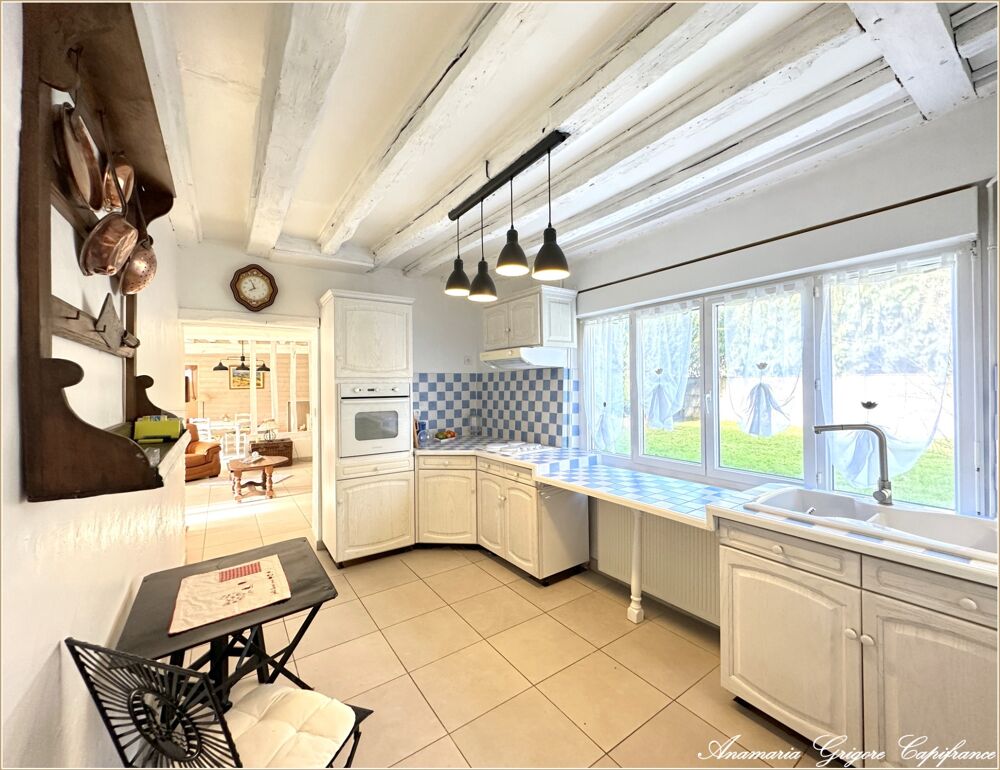 Vente Maison Le Favril ( 28190) Longère rénovée de 136 m², terrain clos de 2193 m² Paris à 1h20 Le favril