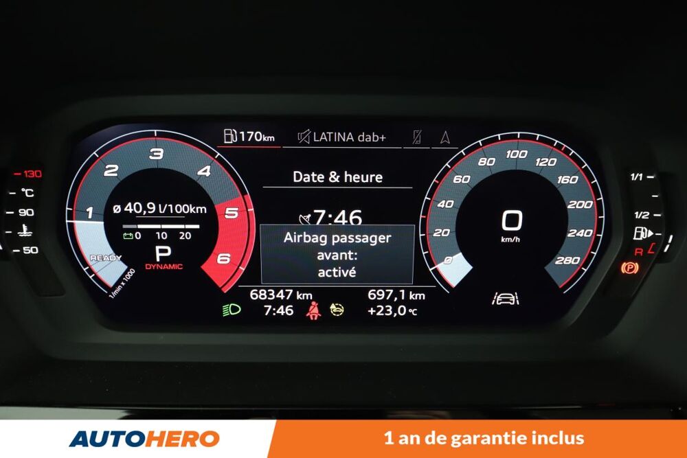 A3 35 TDI S line S tronic 7 150 ch 2020 occasion 92130 Issy-les-Moulineaux