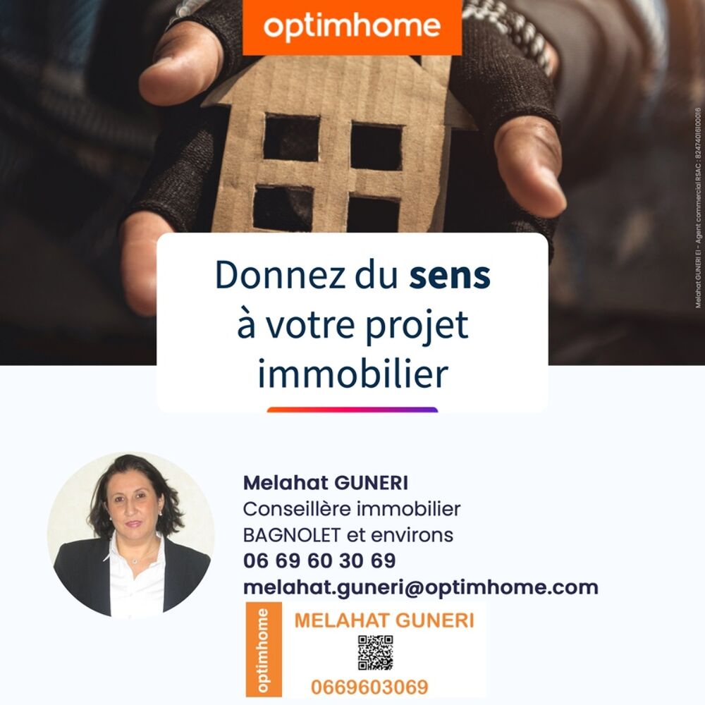 Vente Appartement Appartement  vendre 2 pices BAGNOLET (93) Bagnolet