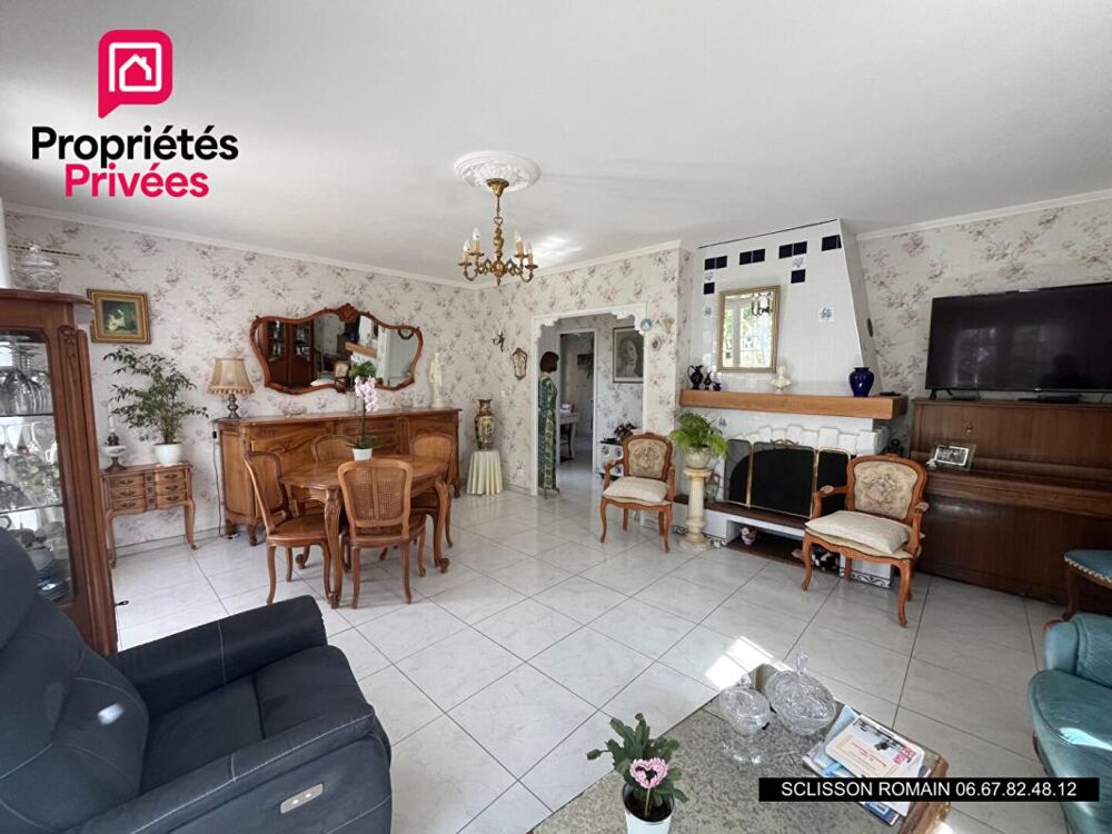 PLAIN-PIED 93 M² - 3 CHAMBRES - TERRAIN 1 000 M² - CALME ET SANS VIS-À-VIS