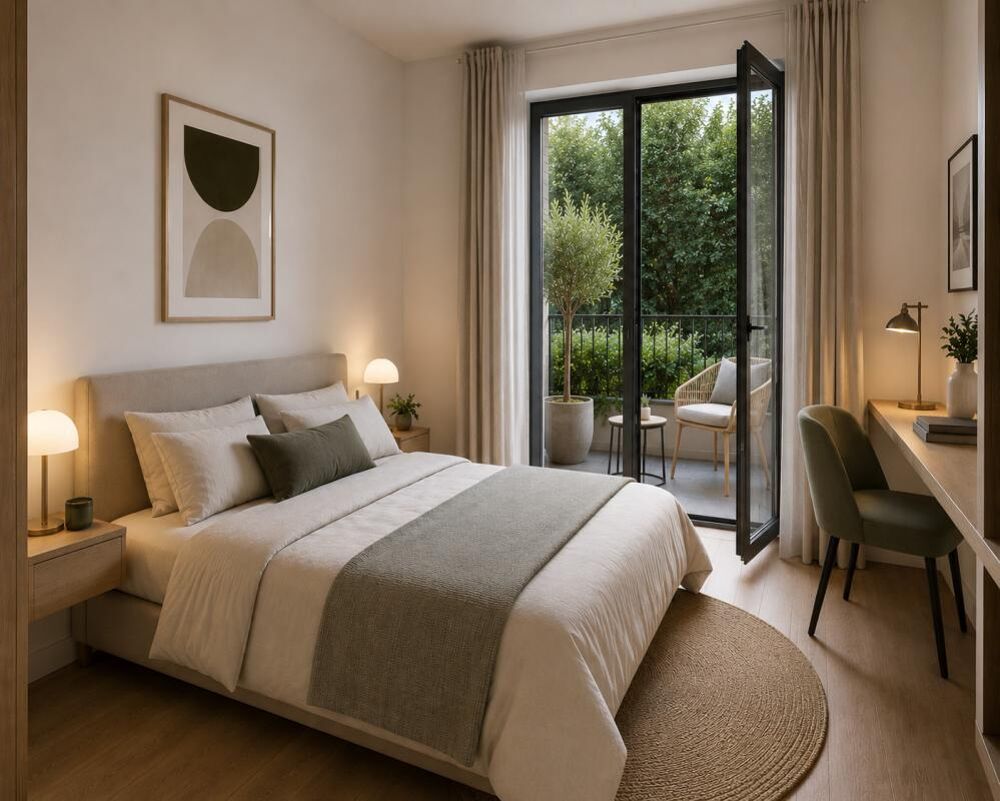 Superbe T4 duplex avec un superbe extérieur à chaque étage + à proximité du centre et du RER A !