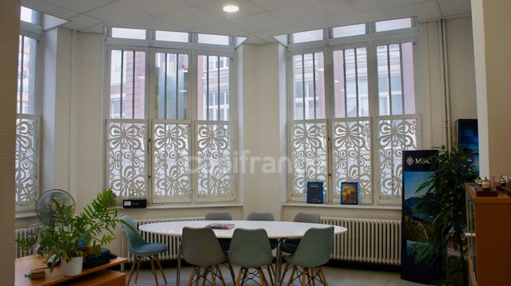   Local/bureau à vendre ROUBAIX (59) Quartier:gare, centre-ville 114,85m2 , 2 parkings 