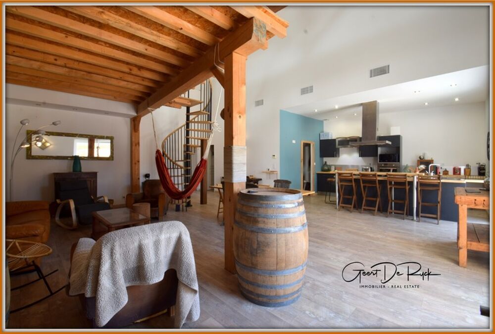 Vente Maison Secteur de ST-COUAT D'AUDE (11). Maison T5 style loft R+1  et Maisonnette T2 avec grand garage Saint couat d aude