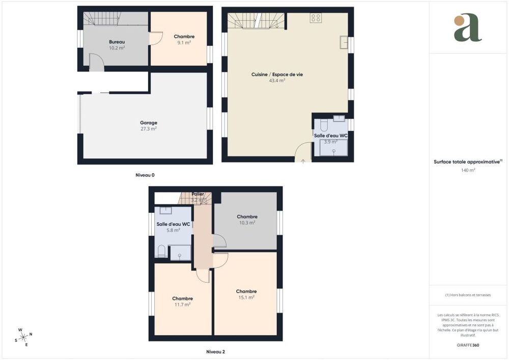 Vente Maison Maison - jardin - sous-sol total - 112 m² - 7 pièces - Argenteuil Argenteuil