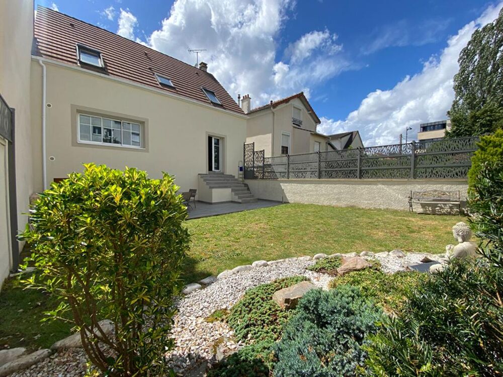 LE PLESSIS ROBINSON - MAISON 5 CHAMBRES, JARDIN, SOUS-SOL TOTAL POMPE A CHALEUR - DPE A