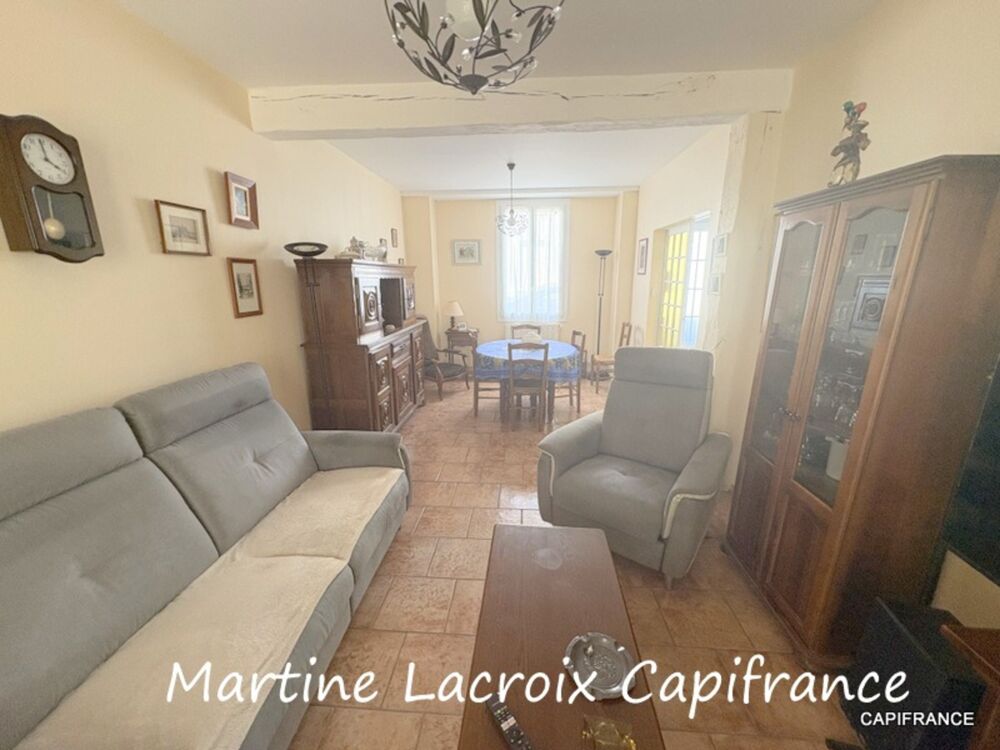 Dpt SARTHE (72), à vendre VIBRAYE - MAISON DE VILLE P7 de 125 m² - Terrain de 850M²