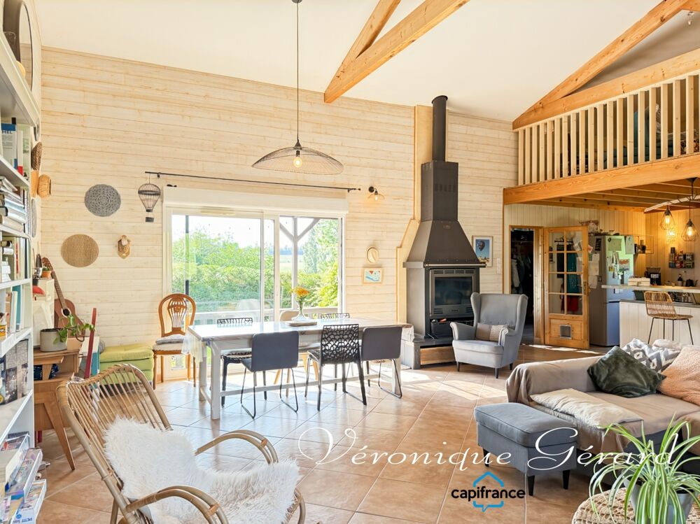 Vente Maison Maison de Plain-pied de 170 M2 en ossature bois, très lumineuse édifiée sur sous-sol Sainte colombe