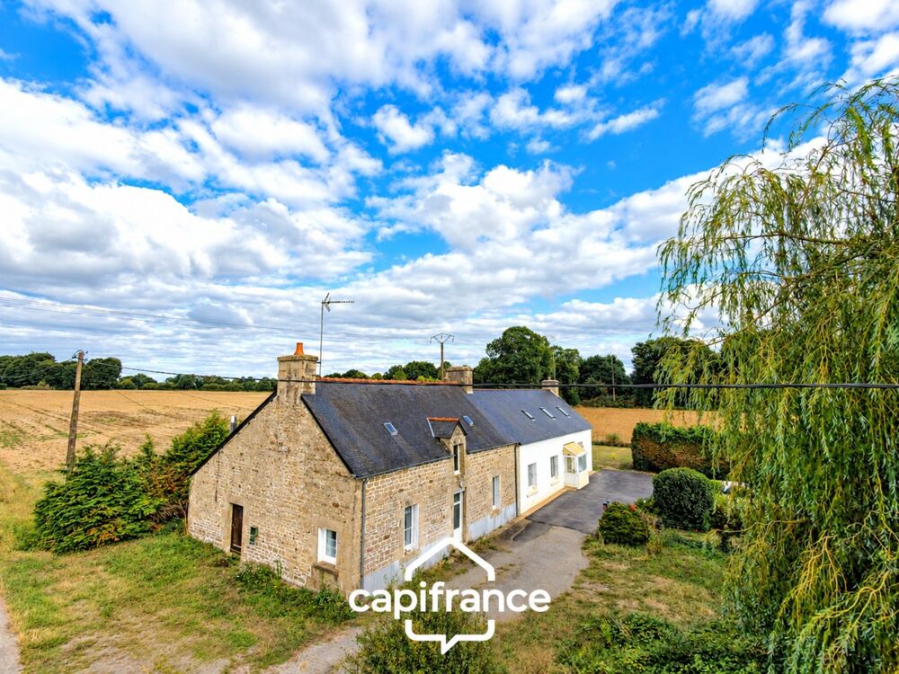 Vente Maison Maison à vendre proche Pontivy – 85 m² – 2 chambres – terrain 807 m² – garage – fort potentiel Pontivy