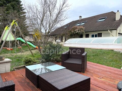 Dpt Savoie (73), à vendre maison individuelle P6  - Terrain clos de 1000m2 - Piscine - 599000 Viviers-du-Lac (73420)