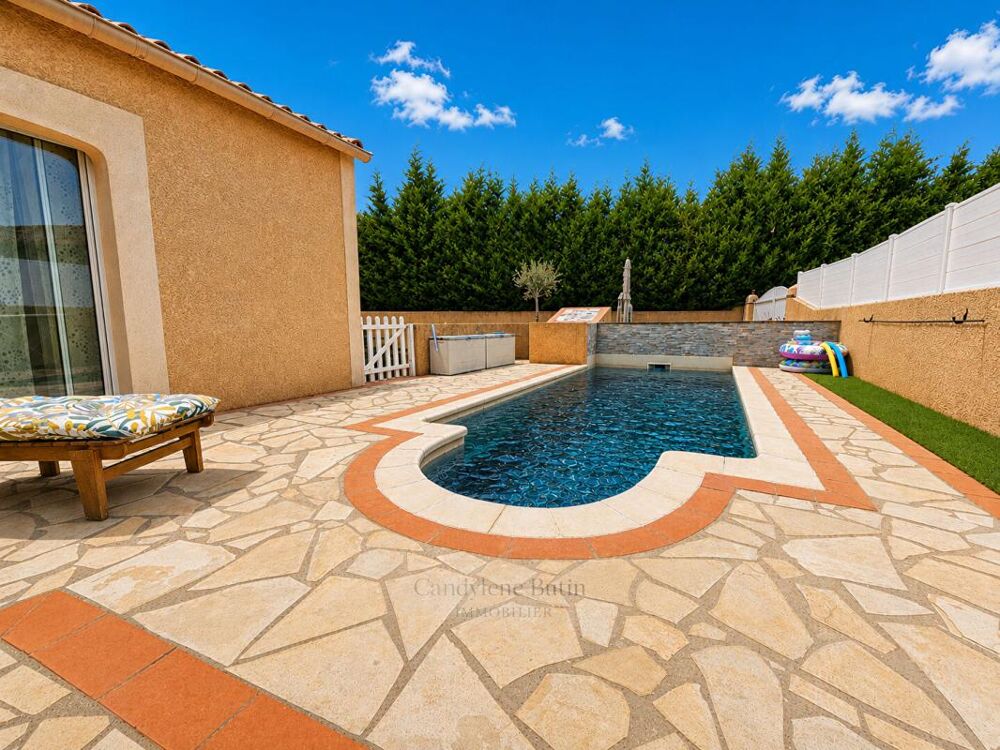 Belle villa de 147m² de plein pied avec Piscine