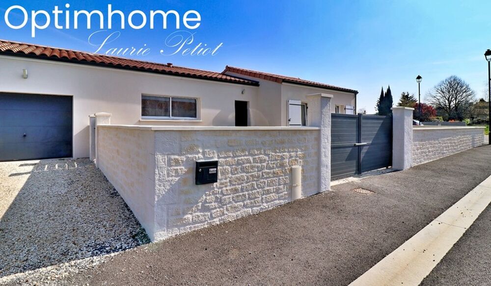 Maison contemporaine 4 pièces 103 m2 Terrain 540m2 à Bougneau (Proximité de Pons)