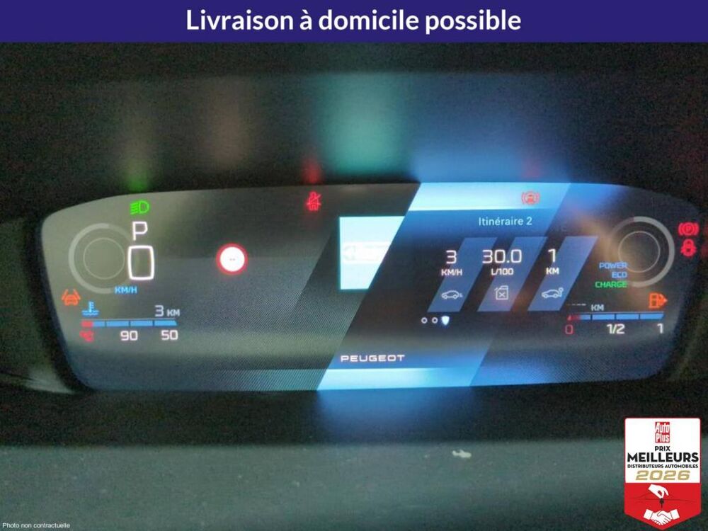 308 HYBRID 145 BVA E-DCS6 ALLURE + PACK VISION 360 2026 occasion 78200 Buchelay