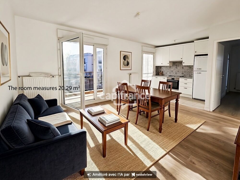 Vente Appartement Appartement 2 pièces lumineux- balcon et stationnement.Idéal premier achat ou investissement Nanteuil les meaux