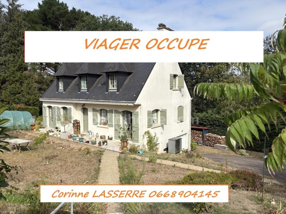 Vente Maison LA GACILLY MORBIHAN, Belle maison familiale de 5 chambres vendue en Viager occupé La gacilly