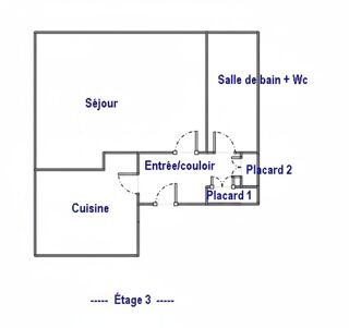  Appartement � vendre 1 pi�ce 35 m�