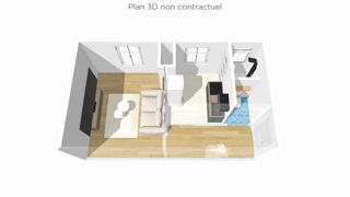  Appartement � vendre 1 pi�ce 22 m�