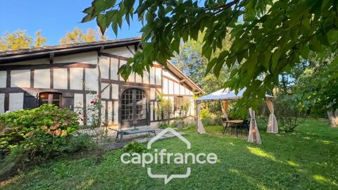   POUILLON (40) ? Ferme landaise authentique r�nov�e - de plain pied - terrain 4000 m2 � Havre de paix au c�ur de la Chalosse Maison - 5 pi�ce(s) - 120 m�
