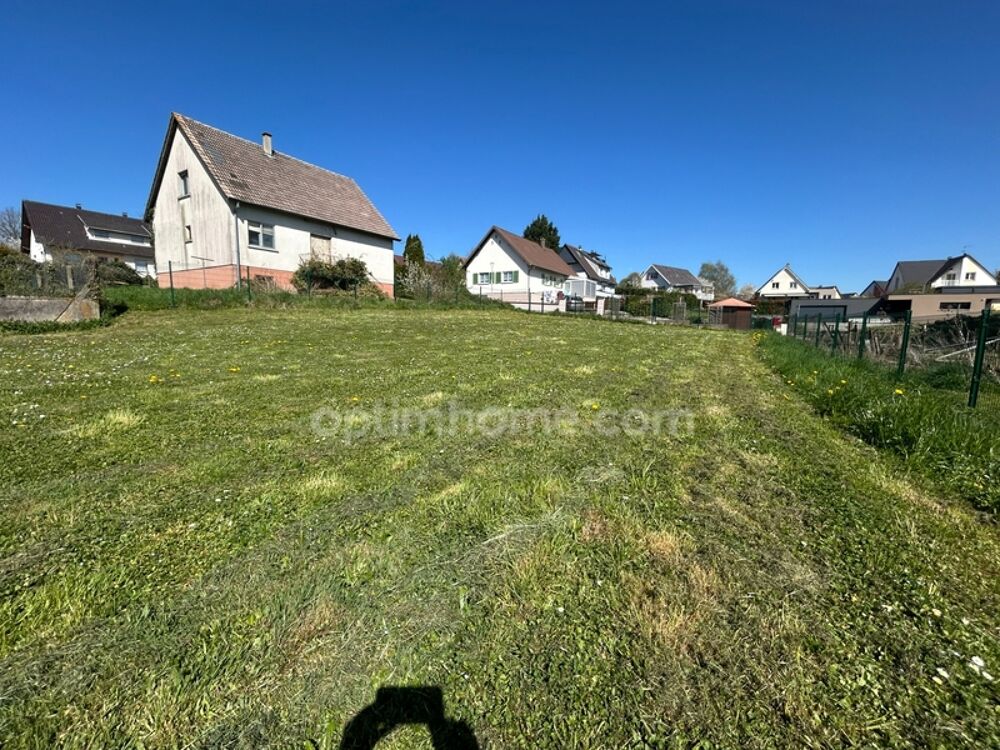 Vente Terrain HEIMSBRUNN, quartier rsidentiel, terrain de construction 10ares, libre d'architecte et de constructeur Heimsbrunn