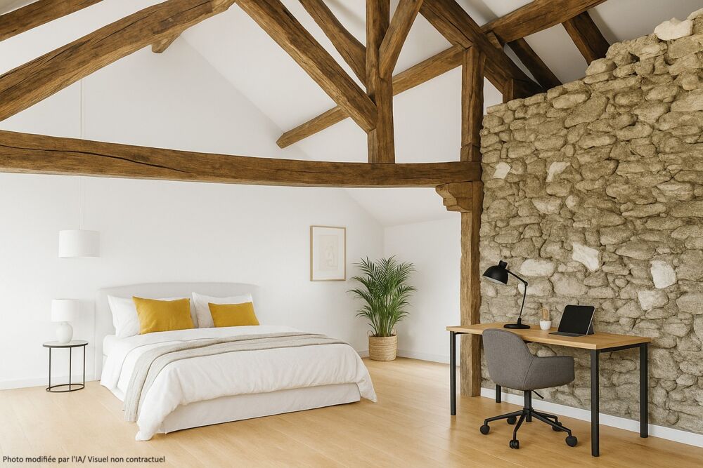 Maison de caractère de 99 m² avec cour + grenier aménageable