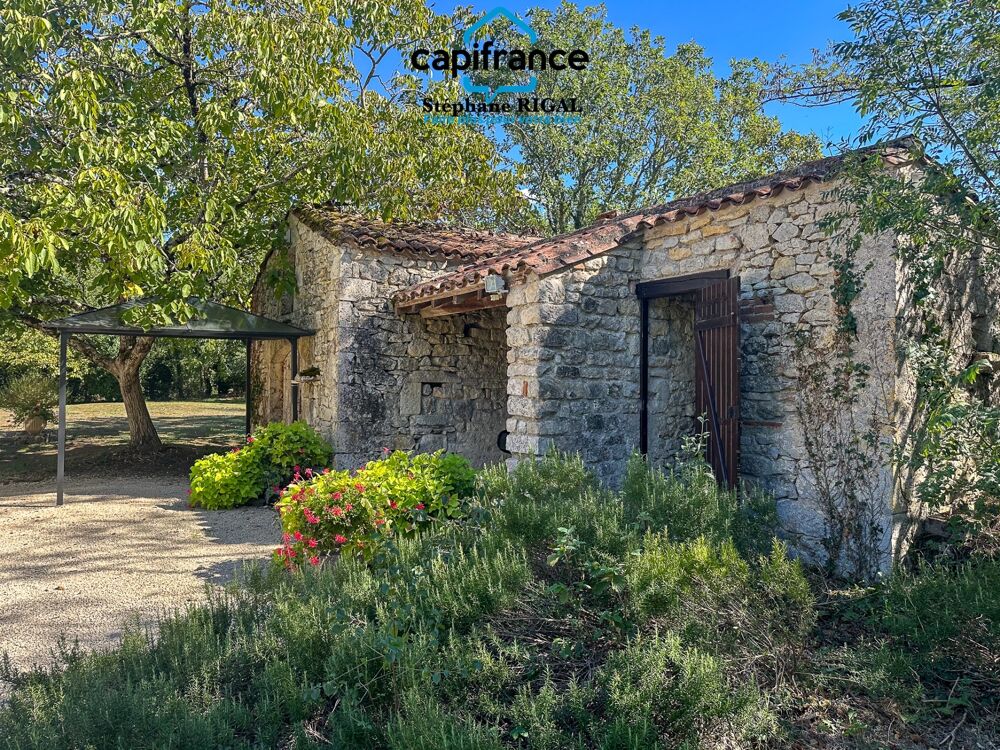 Propriete à vendre 5 pièces MAUROUX (46), 100 m2 sur 1,5ha de terrain