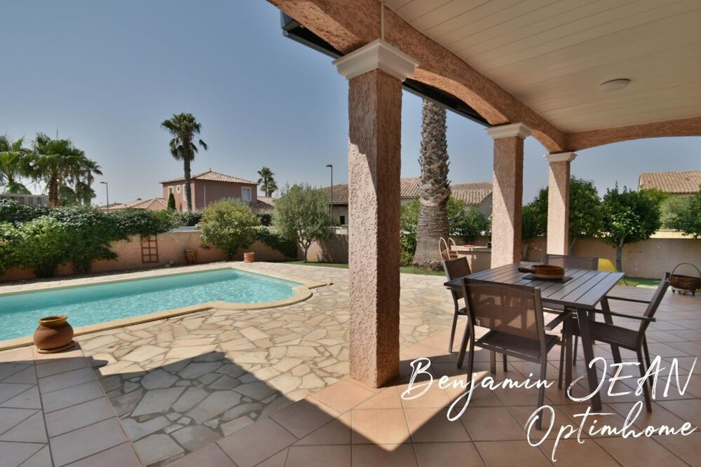 Vente Maison EN EXCLUSIVITÉ – Maison F4 de plain-pied avec piscine à Sérignan Serignan