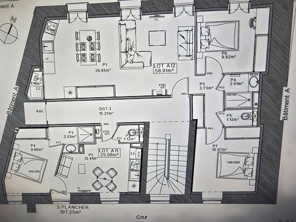 Vente Appartement Appartement Vichy 3 pièce(s) 60 m2 Vichy