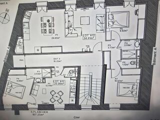  Appartement à vendre 3 pièces 60 m²