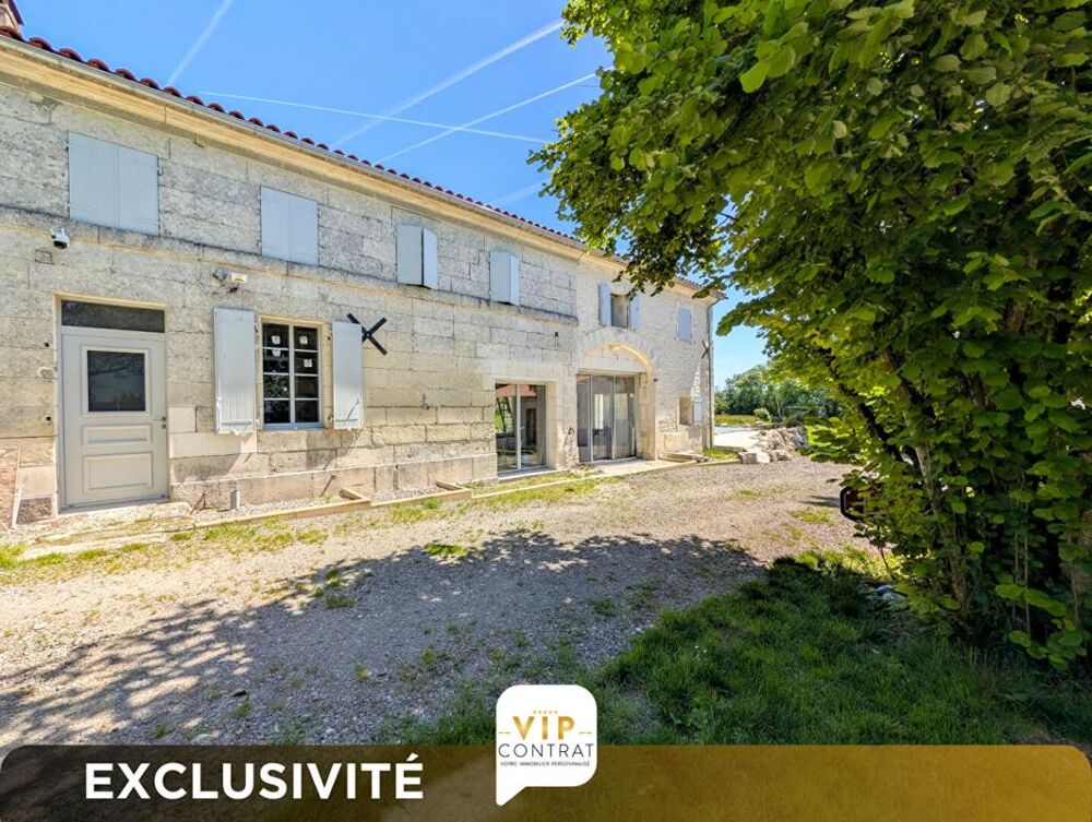 Vente Maison Ensemble immobilier 2 maisons  charentaise + parc arboré + GARANTIE PROTEC+ 12 MOIS INCLUS ! Rouffiac