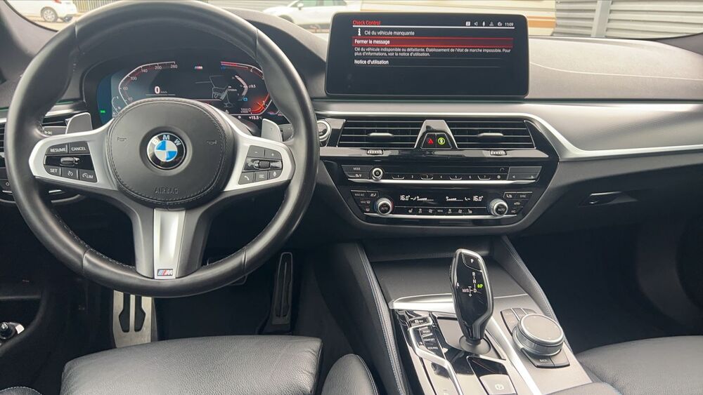 S&eacute;rie 5 520d 190 Mild Hybrid BVA M Sport - Automatique Entretien con 2021 occasion 25000 Besancon