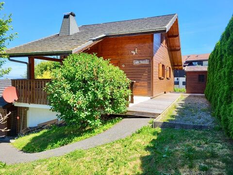 Dpt Haute Savoie (74), à vendre THOLLON Chalet vue Lac 2 appartements 549000 Thollon-les-Mmises (74500)