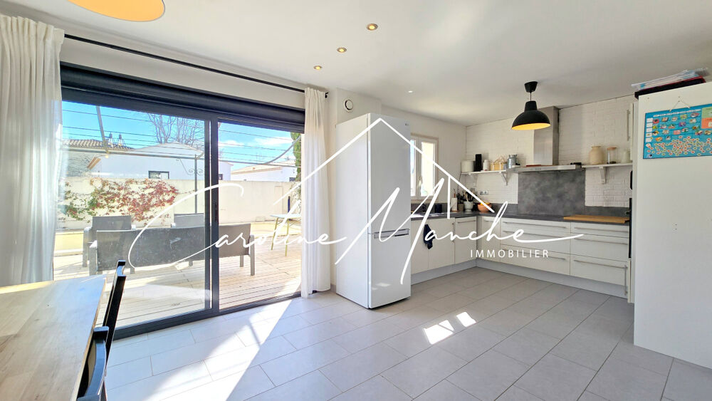 Maison mitoyenne T4/5 de 125m² - terrasse, piscine et jardin