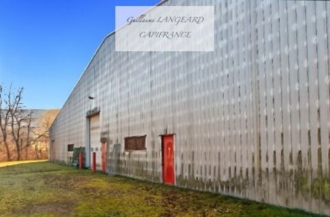   Bâtiment industriel 2 239 m² – Parcelle 9 687 m² – IZERNORE (01) 