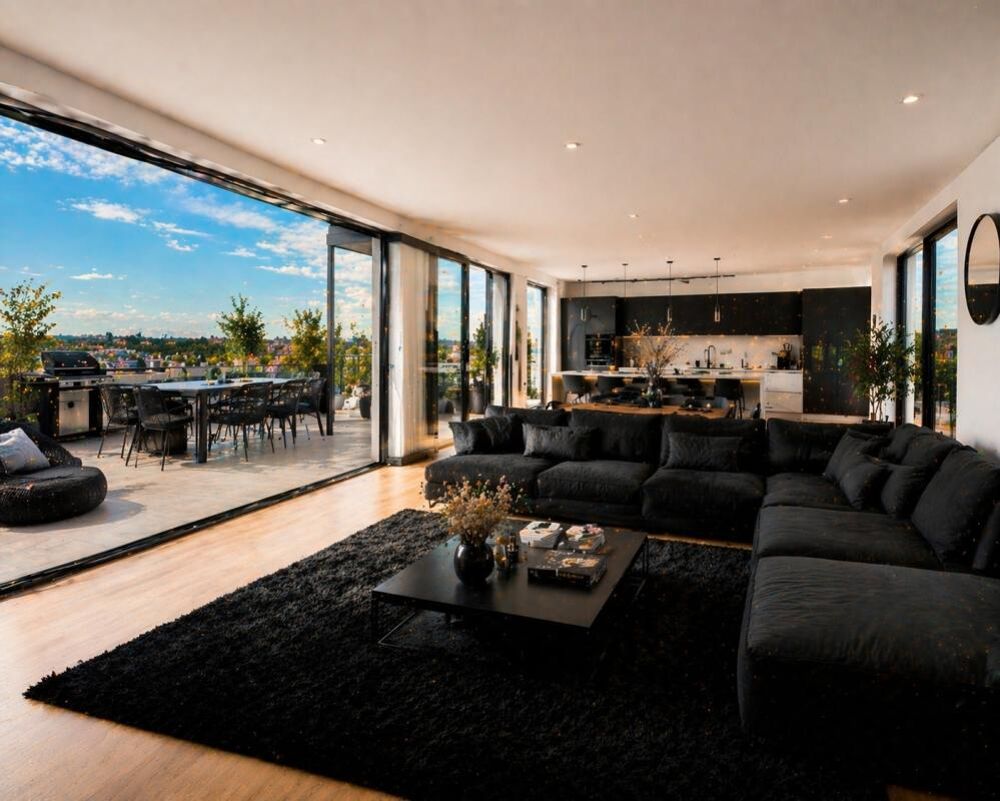 Dernier étage  Superbe 4 pièces avec une terrasse de plus de 40 m²