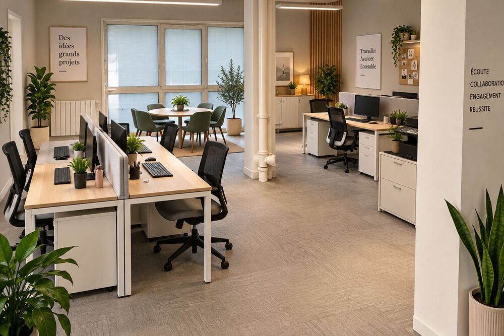 Local commercial ou professionnel de 56m² - Bron