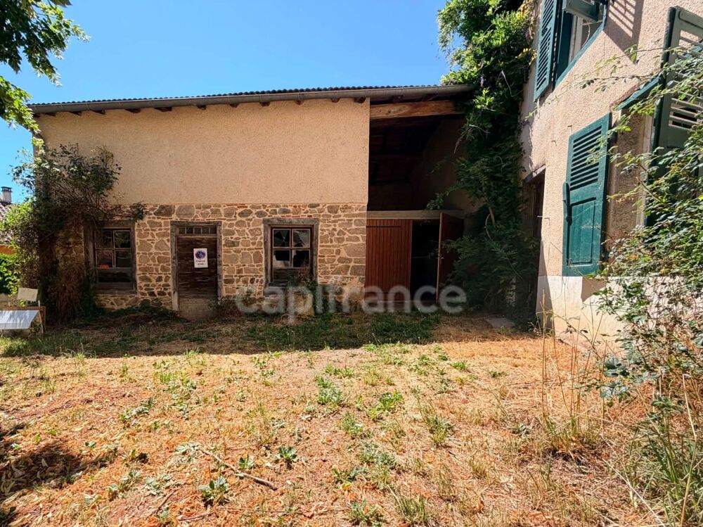 Vente Remise/Grange PROCHE CENTRE VILLE, GRANGE de 80M² SUR DEUX NIVEAUX A REHABILITER ENTIEREMENT, TERRAIN ATTENANT DE 265 M², GARAGE Panissieres