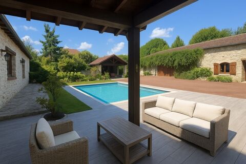   Propriete  vendre 7 pices JOUY MAUVOISIN (78) - dpendance - garage - parcelle 2500 m Proprit/chteau - 7 pice(s) - 230 m