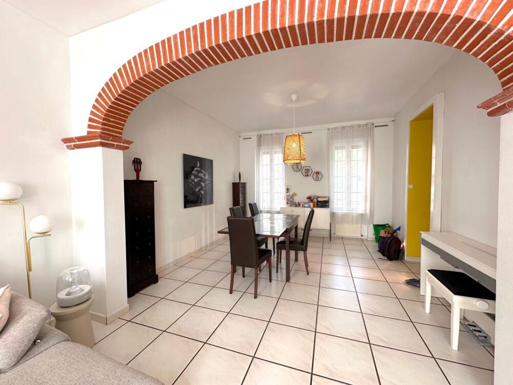 Maison à vendre 5 pièces (31) TOULOUSAINE - T5 - METRO CANAL DU MIDI - PISCINE - JARDIN - LUMINEUX - GRAND GARAGE -
