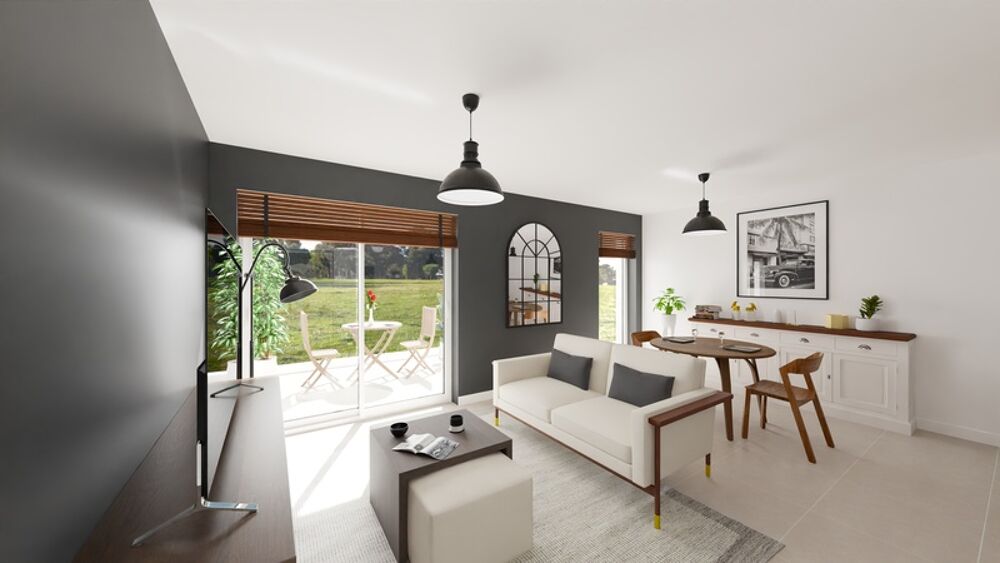 Ay-sur-Moselle  T2 de 55 m² avec terrasse de 12,8 m², cave et stationnement en sous-sol