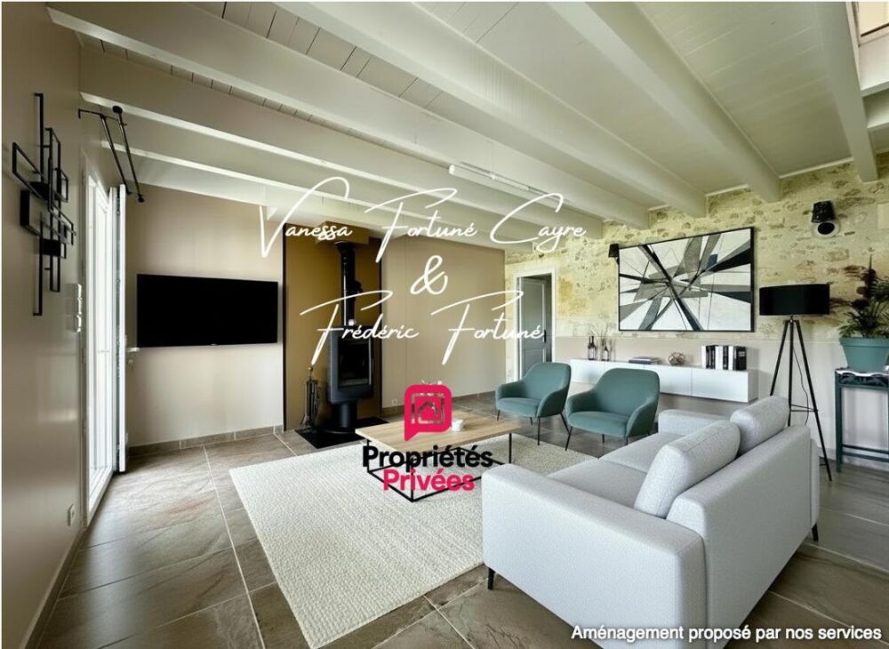 Vente Maison Coup de coeur Blanquefort (Caychac) : Maison en pierre de 1864, piscine & revenus solaires ! Blanquefort