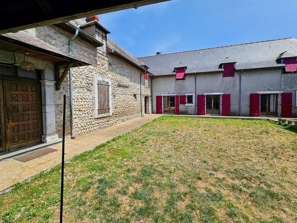 Vente Maison Dpt Hautes Pyrénées (65), à vendre MOMERES maison avec chambres d'hôtes P14 de 453 m² - Terrain de 3 744,00 m² Momeres