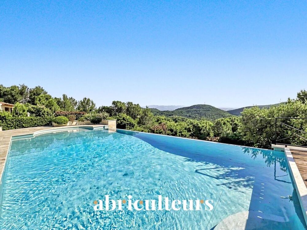 Vente Maison Magnifique villa de 296 m² avec piscine, sauna, spa, terrain de 1,2 ha et vue exceptionnelle à Rognes (13840) Rognes