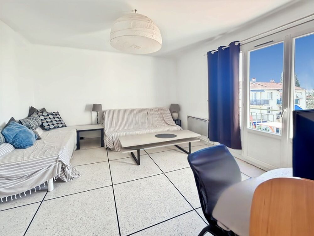 APPARTEMENT MEUBLÉ TRAVERSANT 67M2 BALCON CAVE GARAGE - AIGUELONGUE