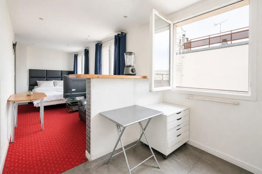 Appartement 1 pièce - 26 m² à Villeneuve-la-Garenne - vendu loué