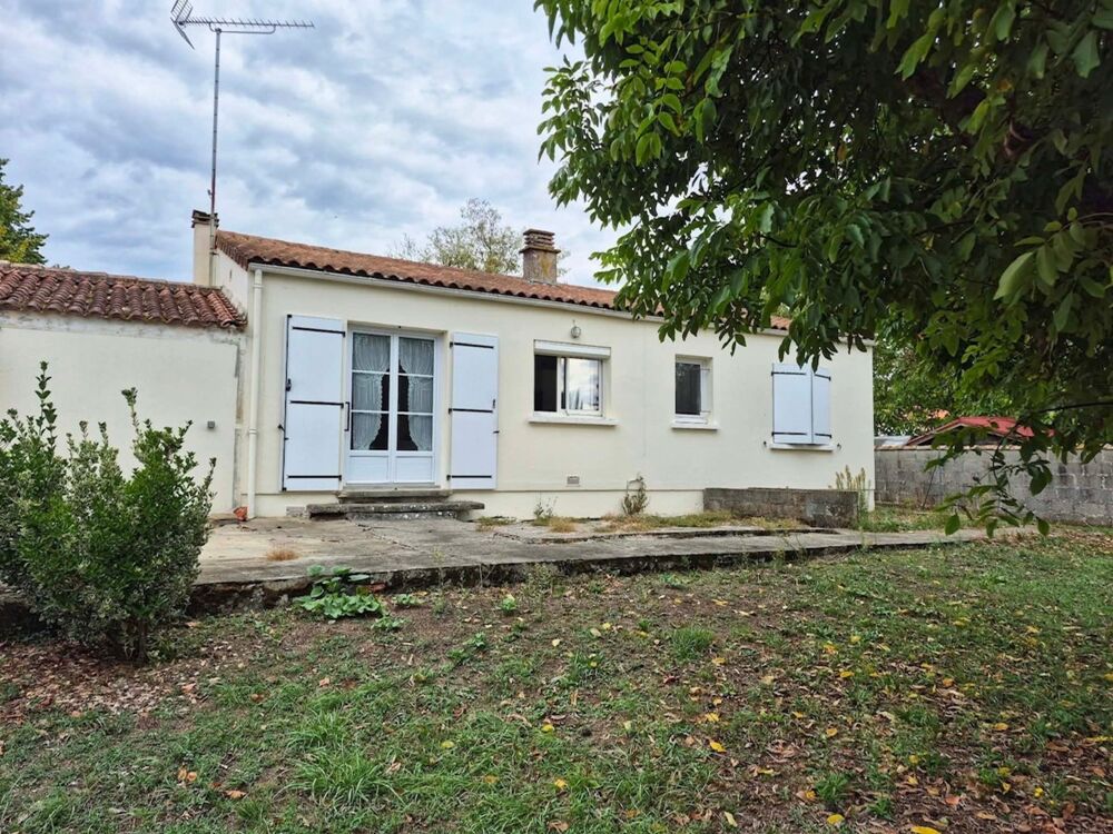Vente Maison Plain pied 2 chambre Bureau Garage Jardin clos Saint georges du bois