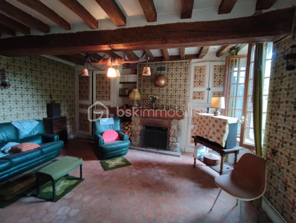 Vente Propri�t�/Ch�teau Une propri�t� comprenant deux habitations, une long�re de 100 m� et un logement de 42 m� avec une grange et d�pendances, cave su Thorigny sur oreuse