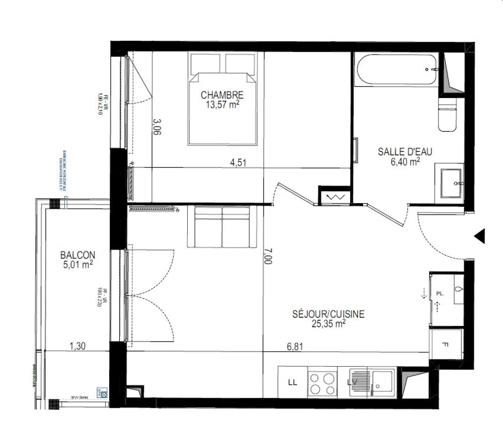 Location Appartement Appartement T2 neuf avec parking et terrasse à Monteux Monteux