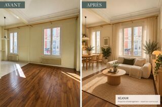 Vente Appartement Appartement 3 pièces 52m2 Gare de Bécon, charme de l'ancien, calme et beau potentiel Asnieres sur seine