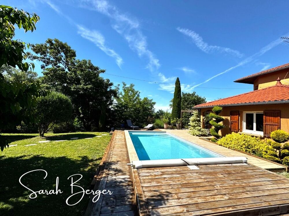 Maison familiale - 5 pièces avec piscine et vue canal à Jonage