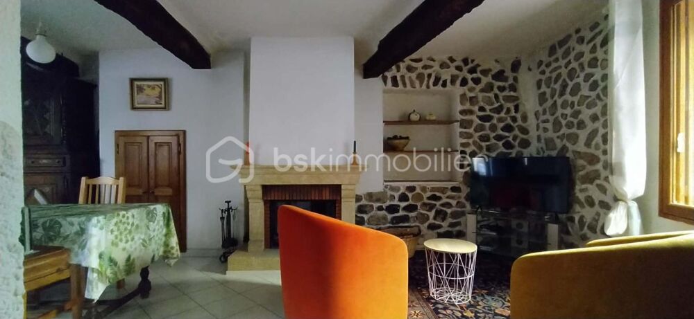 Maison de 100m² - 3 chambres - accès véhicule, cave 35m² - Coeur de THOARD