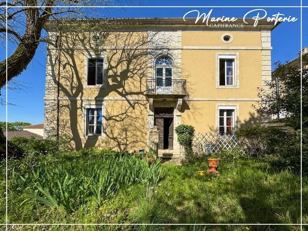Vente Maison Maison de maître à révéler au cœur de Jegun – charme, volumes et cachet exceptionnel Jegun